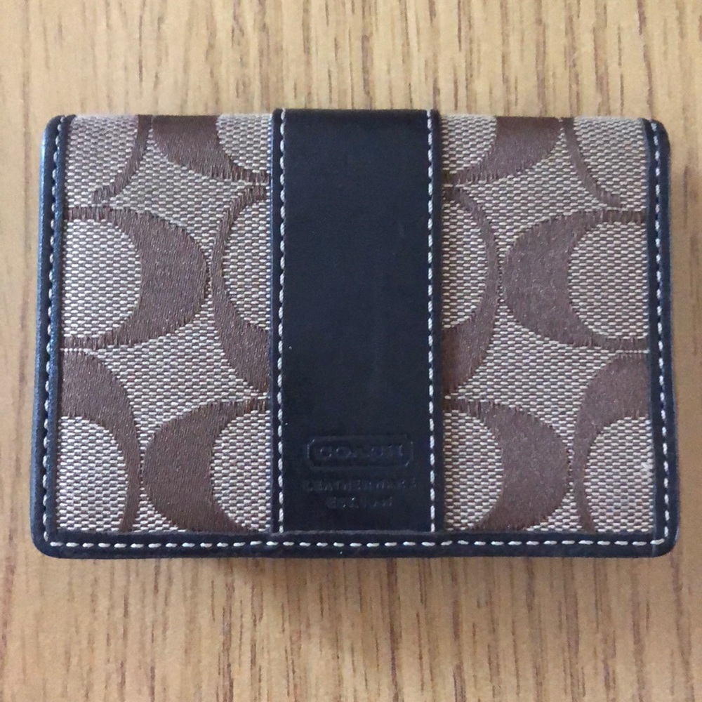 Small coach wallet